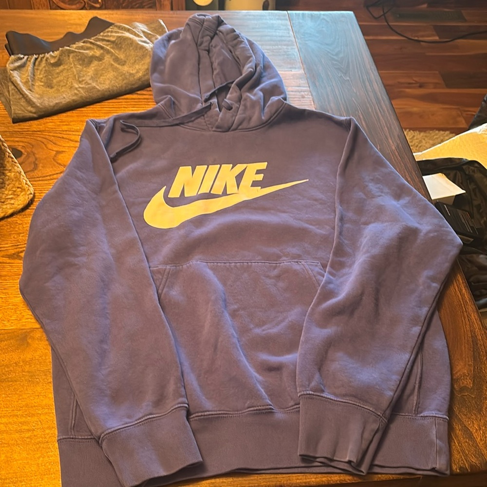 Blue nike hoodie